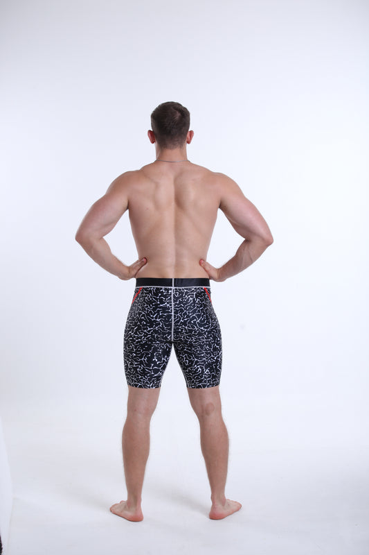 Model is 183cm/90kgs (6'0-198.4lbs) | Short's size L