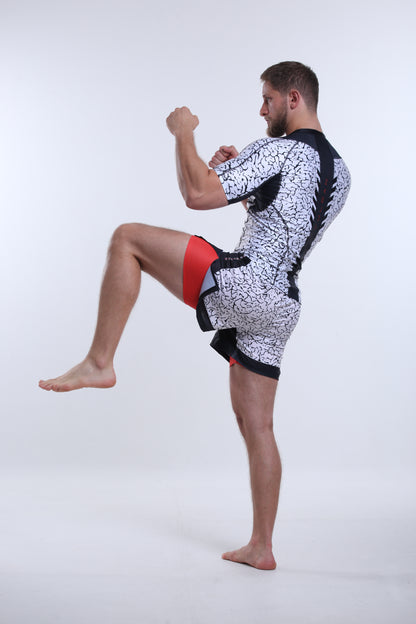 Model is 183cm/90kgs (6'0-198.4lbs)  | Short's size L