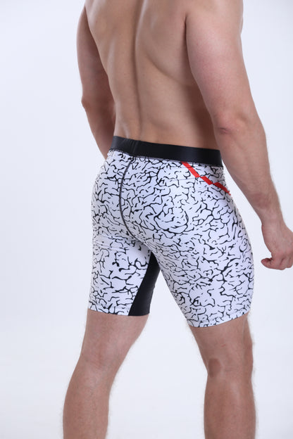 Model is 183cm/90kgs (6'0-198.4lbs)  | Short's size L