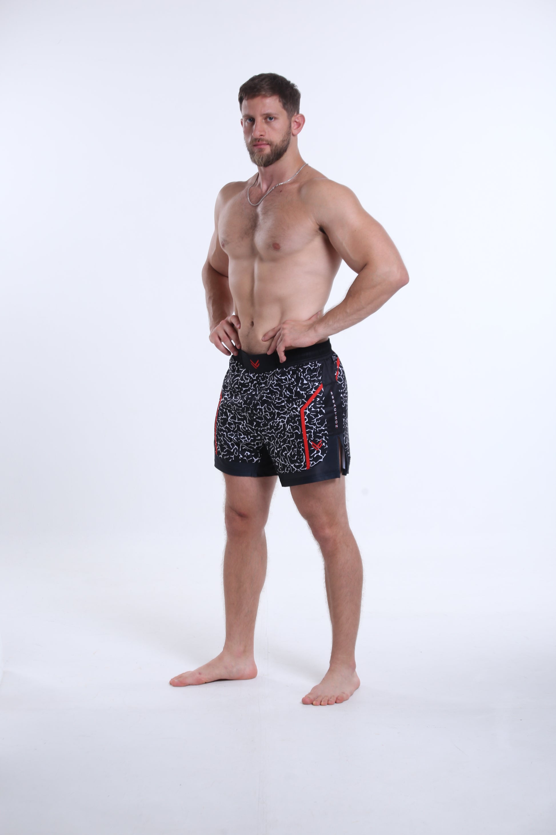 Model is 183cm/90kgs (6'0-198.4lbs)  | Short's size L