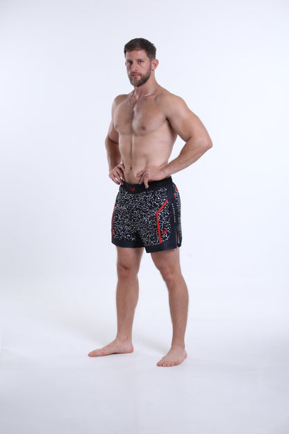 Model is 183cm/90kgs (6'0-198.4lbs)  | Short's size L
