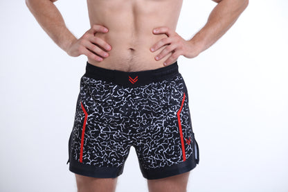 Model is 183cm/90kgs (6'0-198.4lbs)  | Short's size L