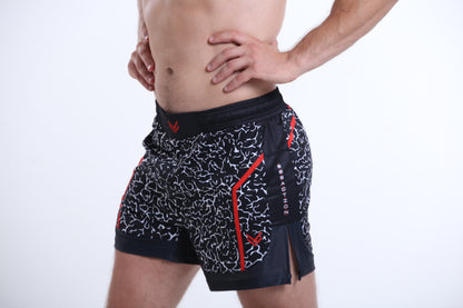 Model is 183cm/90kgs (6'0-198.4lbs)  | Short's size L