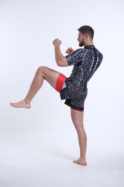 Model is 183cm/90kgs (6'0-198.4lbs)  | Short's size L