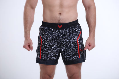 Model is 183cm/90kgs (6'0-198.4lbs)  | Short's size L