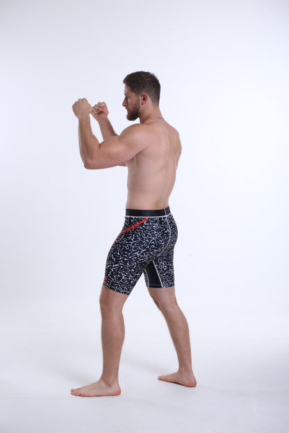 Model is 183cm/90kgs (6'0-198.4lbs)  | Short's size L