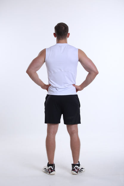Model is 183cm/90kgs (6'0-198.4lbs)  | Tank's size L