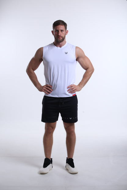 Model is 183cm/90kgs (6'0-198.4lbs)  | Tank's size L