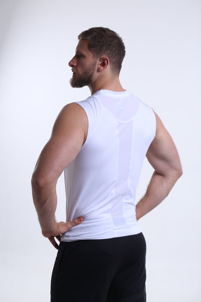 Model is 183cm/90kgs (6'0-198.4lbs)  | Tank's size L