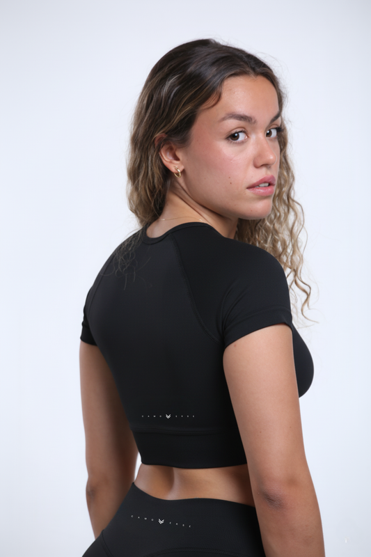 Mirage Short Sleeve Crop Top