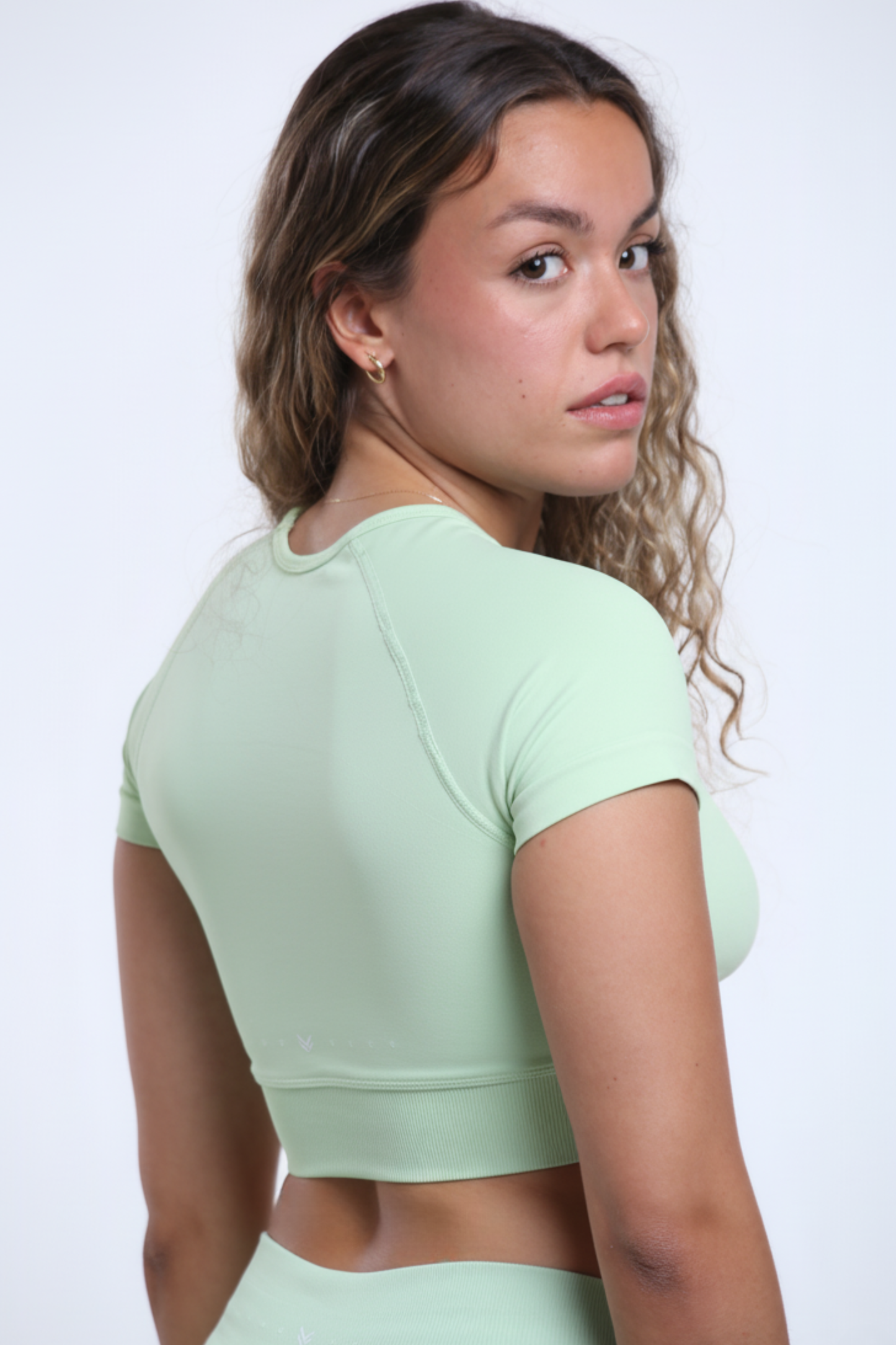 Mirage Short Sleeve Crop Top